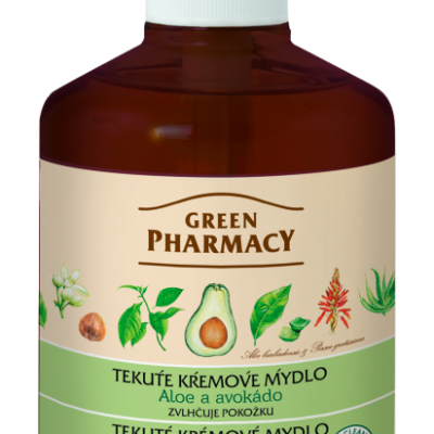 Green Pharmacy Aloe e Abacate - sabonete líquido hidratante da pele, 460 ml Green Pharmacy Aloe e Abacate - sabonete líquido hidratante da pele, 460 ml