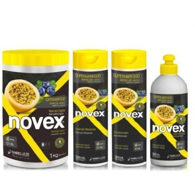 Máscara Novex SuperHairFood Maracujá & Mirtilo 1kg
