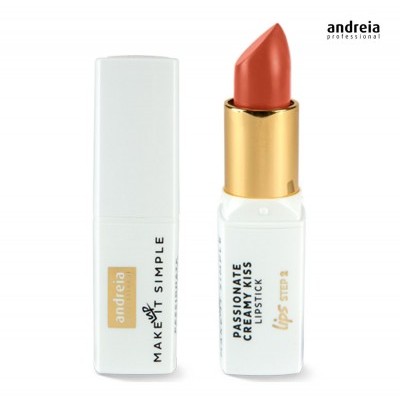 Andreia Makeup Batom Peach 14 Passionate Creamy Kiss -  Referência 45454714