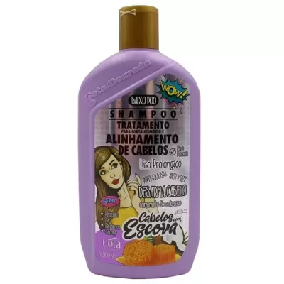 Gota Dourada Shampoo Cabelo com Escova 430ml