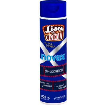 CONDICIONADOR NOVEX LISO DE CINEMA 300ML