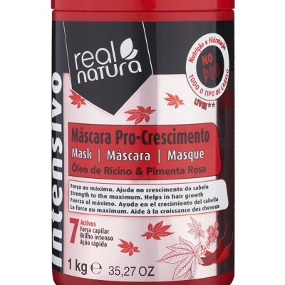REAL NATURA MÁSCARA SEM SAL PRO-CRESCIMENTO