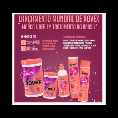 NOVEX LINHA INFUSÃO DE COLAGÉNIO