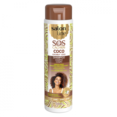 Salon Line Coco Tratamento Profundo S.O.S Cachos Salon Line 300ml