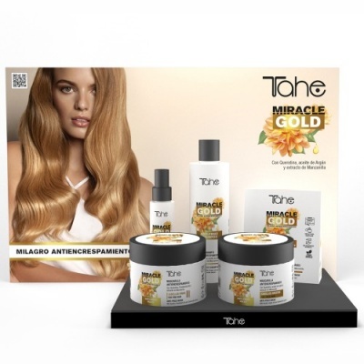 Tahe Linha de pordutos Anti-Frizz Miracle Gold