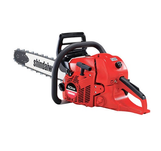 Motosserra Profissional SHINDAIWA 60cc 18" Motosserra a gasolina Shindaiwa vermelha com lâmina metálica