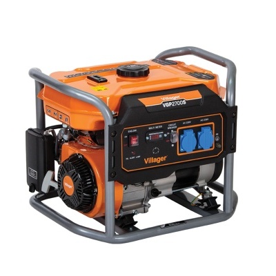 Gerador elétrico portátil Villager VGP2700S em fundo branco
