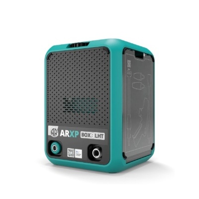 Caixa eletrónica AR XP BOX 3 LHT azul turquesa com painel frontal preto