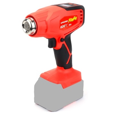 Ferramenta elétrica a quente vermelha e preta MADER POWER 600°C 20V