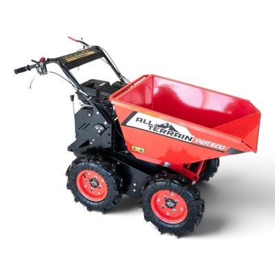 Carrinho basculante motorizado ALL TERRAIN ROTECO vermelho e preto
