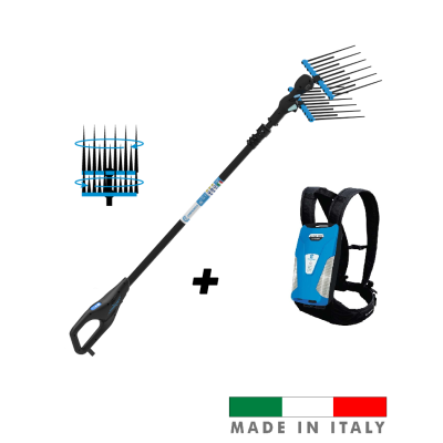 Aparelho de jardinagem elétrico com arnês e bandeira MADE IN ITALY