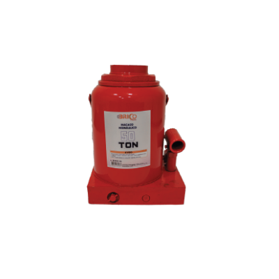 Macaco hidráulico vermelho de 50 toneladas da marca BRICQ