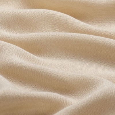 Tecido bege claro com textura suave e ondulada