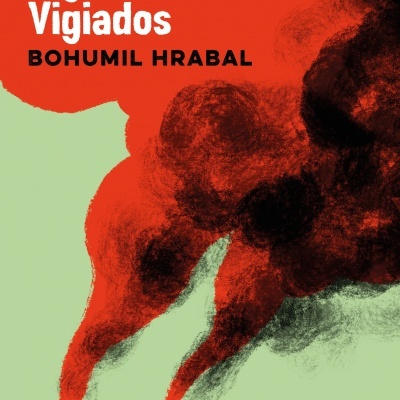 Capa de livro Comboios Rigorosamente Vigiados de Bohumil Hrabal