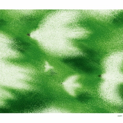 imagem abstrata com padrão verde e branco spray