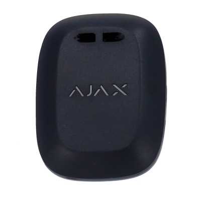 Dispositivo preto com a palavra AJAX em relevo