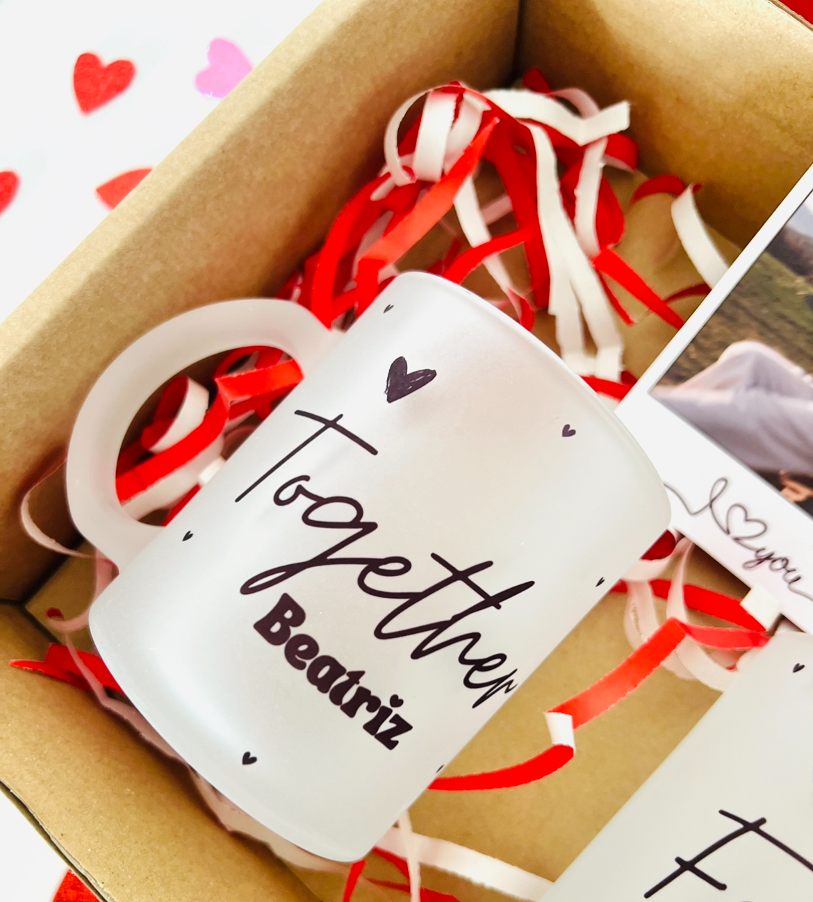 Box Canecas Together Forever Caneca com texto