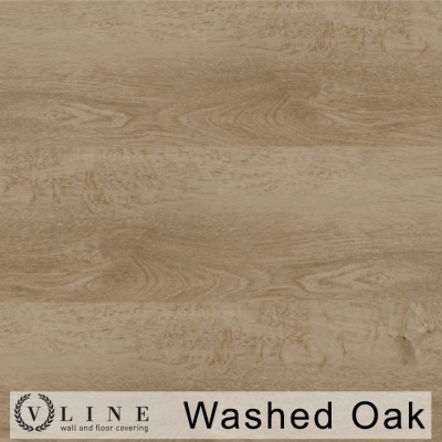 Revestimento de madeira Washed Oak da VLine
