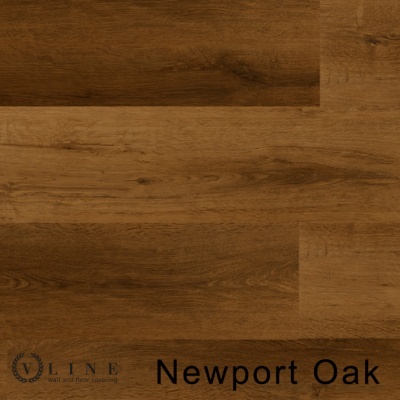Painel madeira castanho padrão ramos e nós Newport Oak V LINE