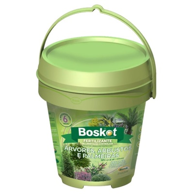 Baldes de fertilizante Boskot para árvores, arbustos e palmeiras