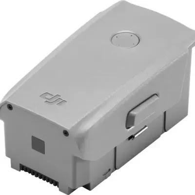 Bateria DJI cinza com logotipo DJI