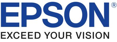Logótipo da marca EPSON com slogan