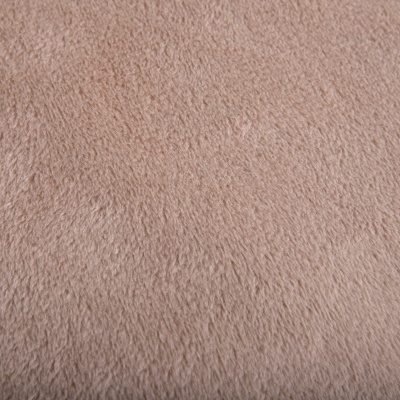 tecido castanho claro com textura felpuda