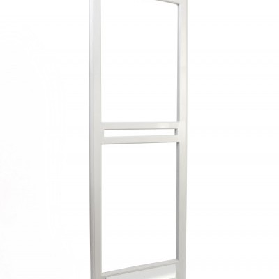 Dispositivo anti-furto branco para portas de lojas