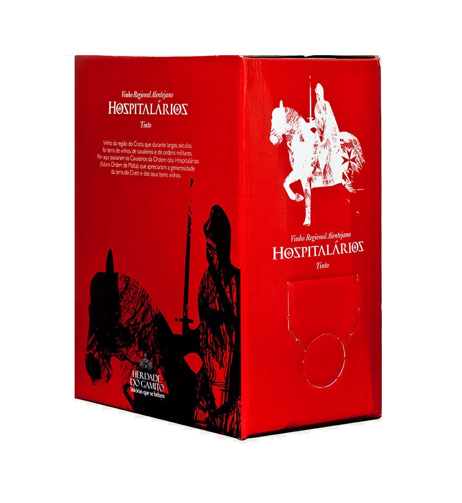 Box 5L Vinho Tinto Hospitalários Box 5L Vinho Tinto Hospitalários