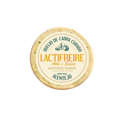 Queijo de Cabra Curado com Alho e Salsa