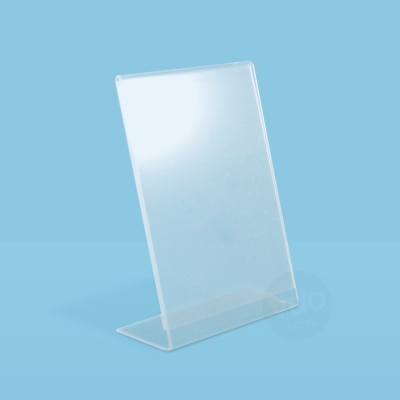 Suporte de acrílico transparente para folhetos