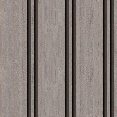 Painéis de madeira cinzentos com ranhuras escuras