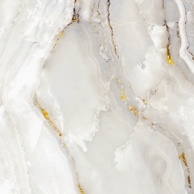 Textura de mármore branco com veios dourados e detalhes em bege e cinza