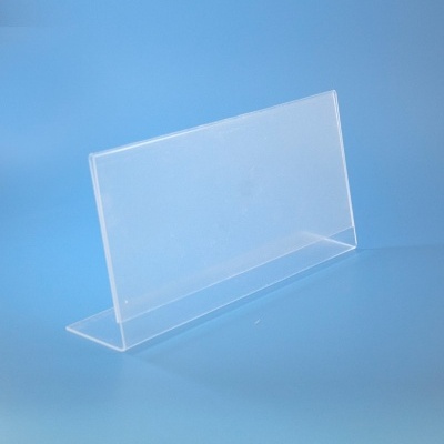 Suporte transparente em acrílico para exposição