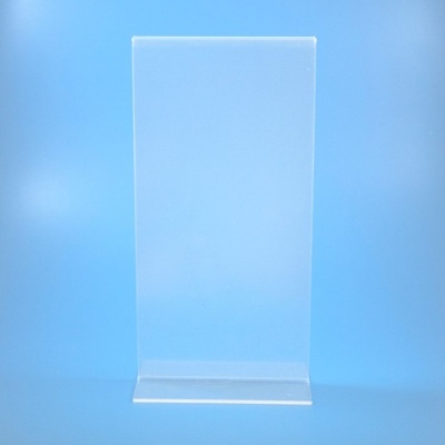 Suporte de acrílico transparente para sinais