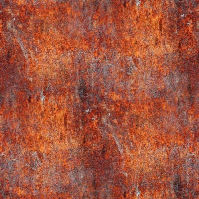 Superfície texturada em tons de laranja e castanho com padrão abstrato