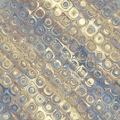 Padrão de azulejos em tons de azul, bege e castanho com textura cerâmica vidrada