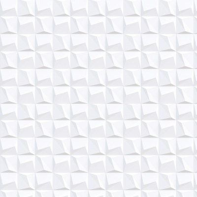 Padrão geométrico branco em relevo com losangos