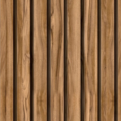 Painéis de madeira com padrão linear e textura natural