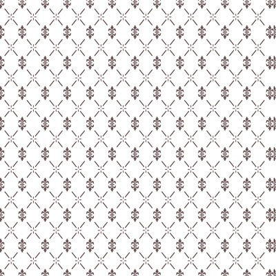 Papel de parede branco com padrão repetitivo castanho