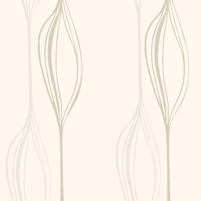 Papel de parede creme com padrão abstrato de linhas finas em bege e cinza