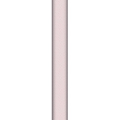 Papel de embrulho rosa claro com corações brancos