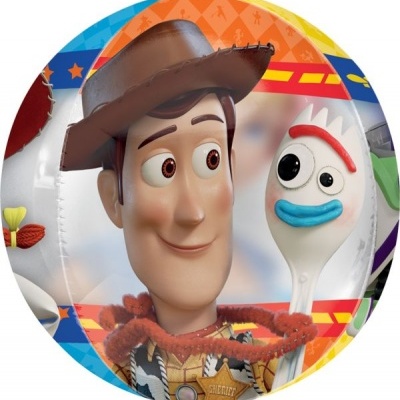 Prato redondo Toy Story com Woody e Garfinho