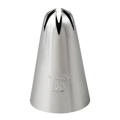 Bico de confeitar metálico com gravação WILTON 2D