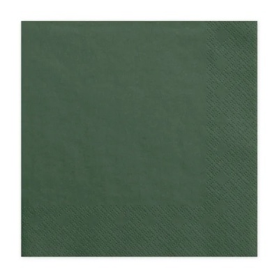 Guardanapo de papel quadrado verde com textura nas bordas