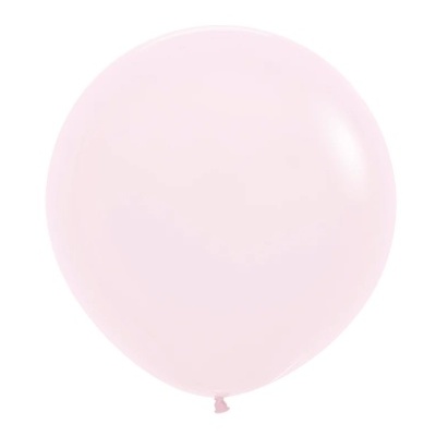 Balão cor-de-rosa redondo de látex