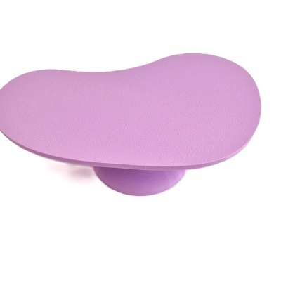 Prancha de equilíbrio rosa com base redonda