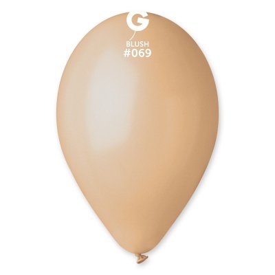 balão bege cor de blush com texto G BLUSH #069