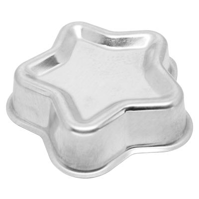 Forma de metal para bolo em formato de estrela