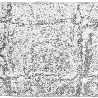 Superfície preta e branca com padrão quadriculado e textura pontilhada